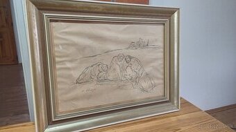 Umelecký obraz Vincenta Hložníka