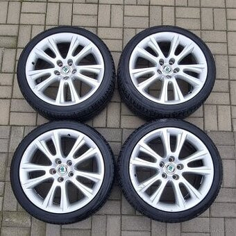 5x112 R18 Zenith + 225/40 R18 Letné pneu (Nové)