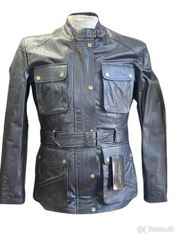 Moto Dámský Kožený Kabát