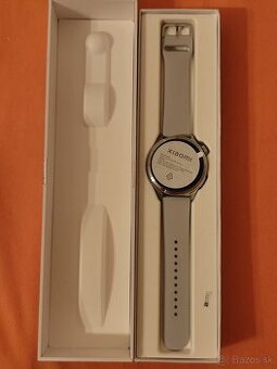 xiaomi watch s4 strieborná