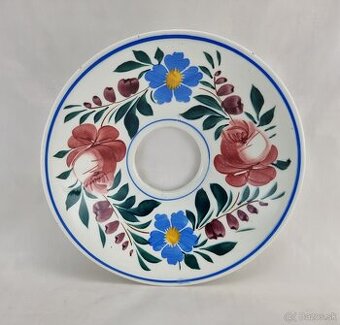 Starožitné  lampové  - maľované tienidlo