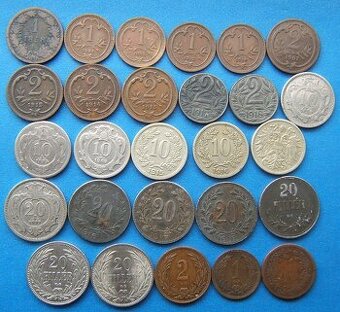 mince rakúsko uhorsko taliansko v.británia francúzsko a iné