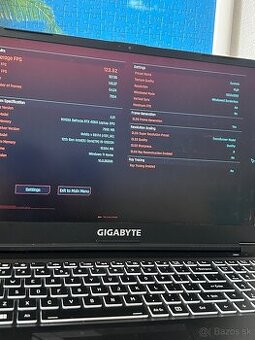 Predám herný notebook Gigabyte G5 (RTX 4060, i5-12500H, 16GB