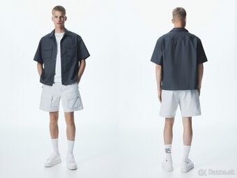 Kraťasy HM svetlosivé krátke