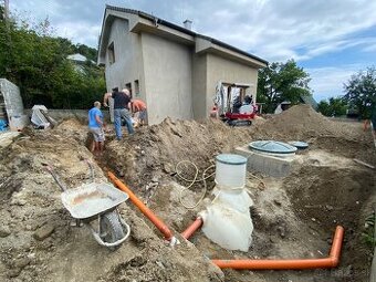 Minibager/Odvoz odpadu- Zemné/Búracie práce