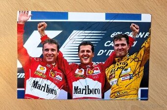 Michael Schumacher, Ralf Schumacher a Eddie Irvine