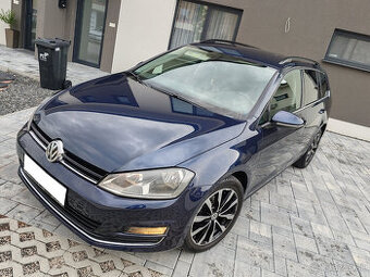 Predám VW Golf 7.1.6TDI combi higline, comoré 1 majitel
