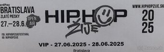2x VIP vstupenka hip hop žije 2025