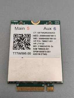4G LTE Modem do Notebooku HP
