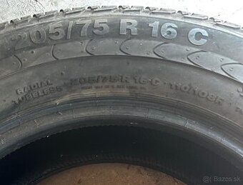 Letné pneumatiky na dodávku