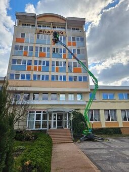 Výškove práce so samohybnou plošinou
