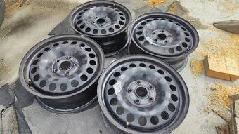 5x112 R16 Vw plechové disky - sada
