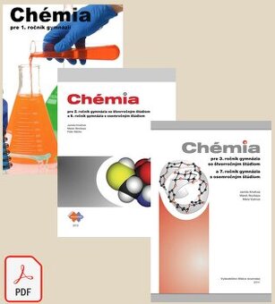 PDF Knihy z chémie na predaj – 1., 2. a 3. ročník SŠ