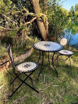 Mozaikový bistro set Amarillo