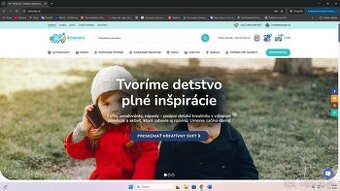 predam novy detský eshop bobenko.sk