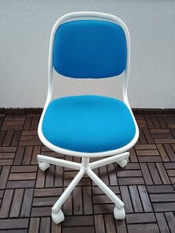 Ikea Orfjall detská stolička MODRÁ - 1