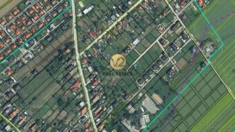 Na PREDAJ stavený pozemok Golianovo - 540 m2