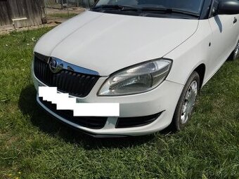 predny naraznik, blatnik, kapota, predne čelo fabia II