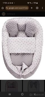 Belisima-Hniezdočko s perinkou Minky Sweet Baby šedé