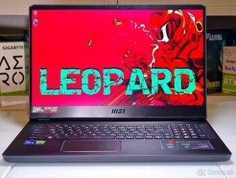 Herný notebook MSI LEOPARD | 17,3" 240Hz | RTX 3070 8GB | i