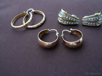 predam zlate nausnice 18karatove 2 - 1