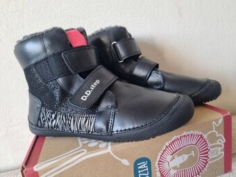 kožené detské čižmy