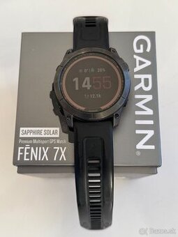 Garmin Fenix 7x saphire solar
