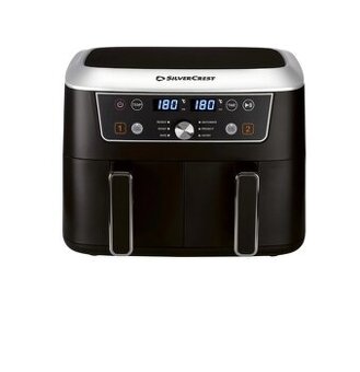 Dvojzónová teplovzdušná fritéza SHFDD 2600 B2 – NOVÁ