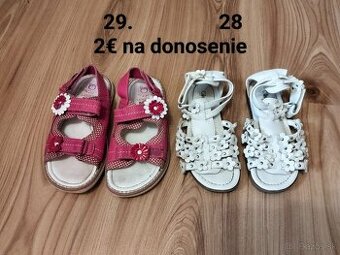 Sandále, balerínky
