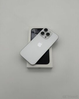iPhone 16 Pro 512GB White Titanium (98% Batéria) + ZÁRUKA