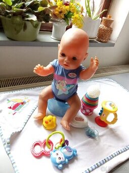 Babika baby born chlapcek