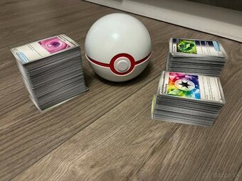 Mix Pokémon kariet ASC+PFL+PRE+ Pokéball