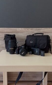 Predám set Nikon D3200