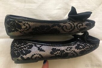 Balerínky s čipkou