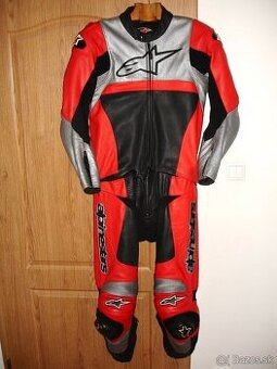 Dvojdielna kožená kombinéza