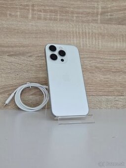 Apple iPhone 16 Pro 128GB White Titanium | ZÁRUKA