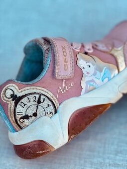 Svietiace tenisky Geox, v. 26, VD: 16,4 cm