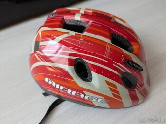 Predám pouzivanú detsku prilbu author mirage - cervena