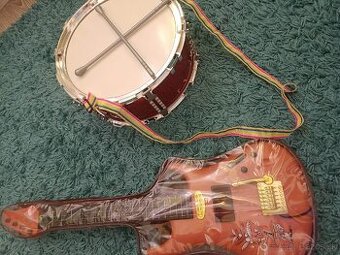 Bubon + gitara + klavír - klávesy + puška