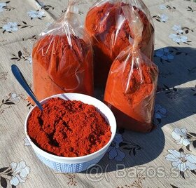 mletá červená paprika