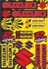 Predám sadu nálepiek moto Suzuki 5
