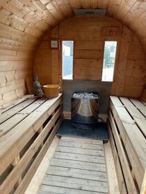 Záhradna finska sauna