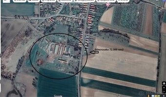 Predaj pozemku 75.000 nm2 v HU