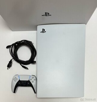 Playstation 5 Digital + 1x ovládač + krabica