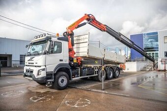 Volvo FMX 450-8x4–ValníkSklápěč+HR-Palfinger PK 23502 C