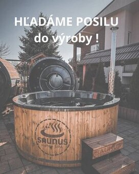 HĽADÁME PRACOVNÍKOV DO VÝROBY KÚPACÍCH KADÍ – IBA NA ŽIVNOSŤ