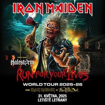 Iron Maiden Praha 31.5 Letnany