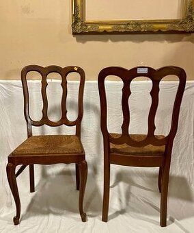 Vintage stolicky, 2 ks, cena za kus 15 eur,v95x45x43, vs47cm