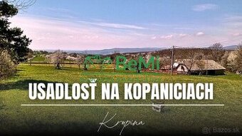 Pozemok 29758 m2, rodinný dom,Krupina