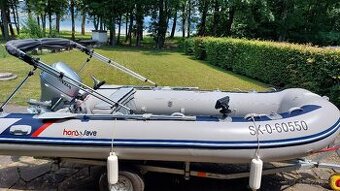 Nafukovací čln – loď HONDA s príslušenstvom, odpočet DPH